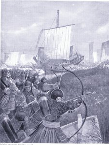 I giapponesi devastano la costa della Cina, 1592 d.C.